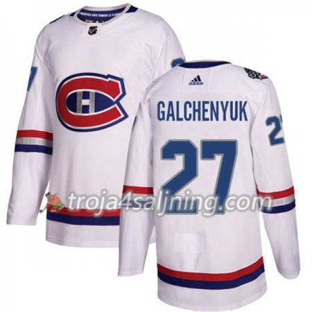 Montreal Canadiens tröja Alex Galchenyuk 27 Vit 2017-2018 Adidas Classic Authentic - NHL Tröjor Herr
